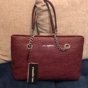 Limited Edition Karl Lagerfeld Karolina Tote 👜!NWT